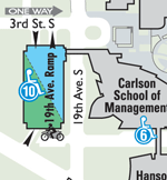 map showing 19th Avenue Ramp location